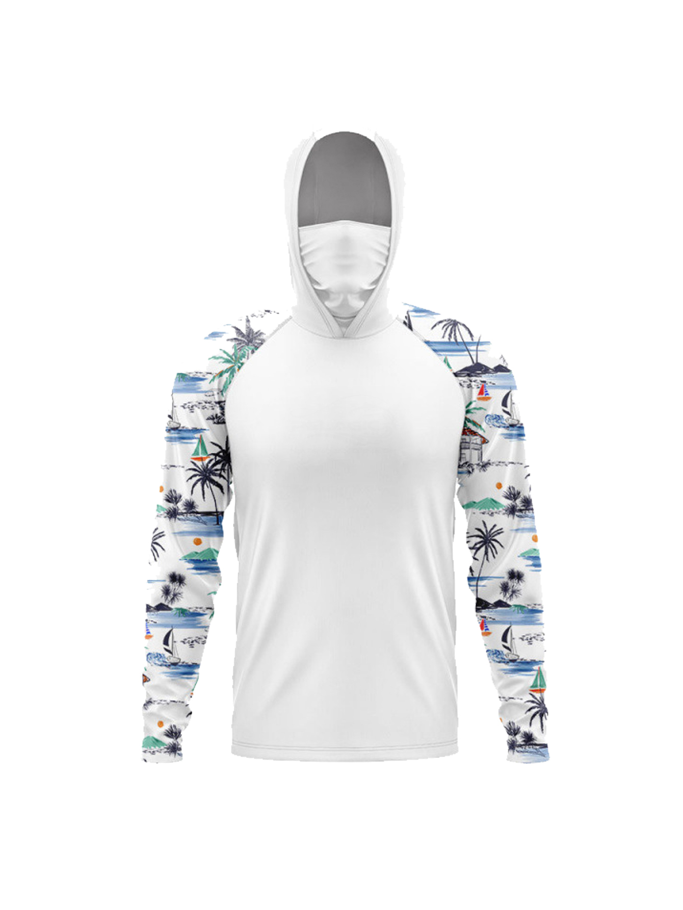 Fishing Hoodie Shirts with Mas - Fishing Hoodie 评论和价格