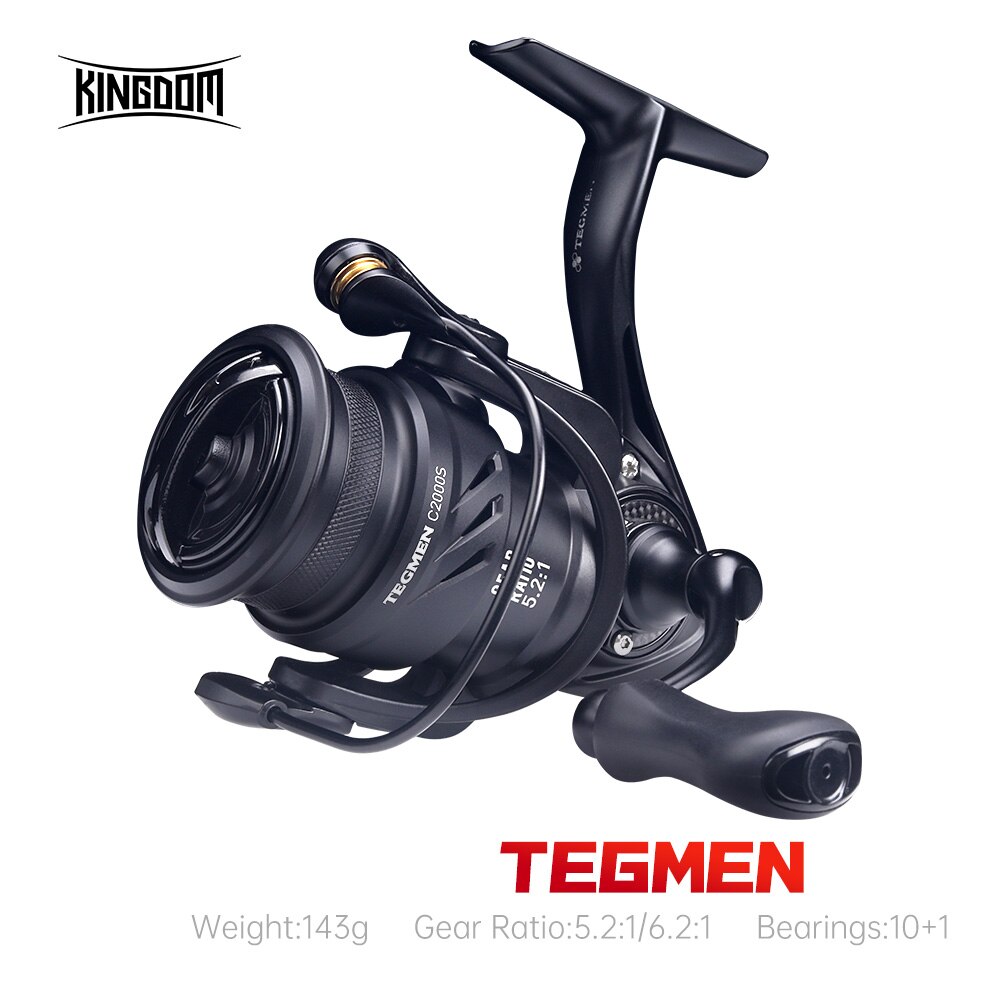 Kingdom Tegmen 5.2:1 6.2:1 143 - Daiwa Reel Fuego 评论和价格