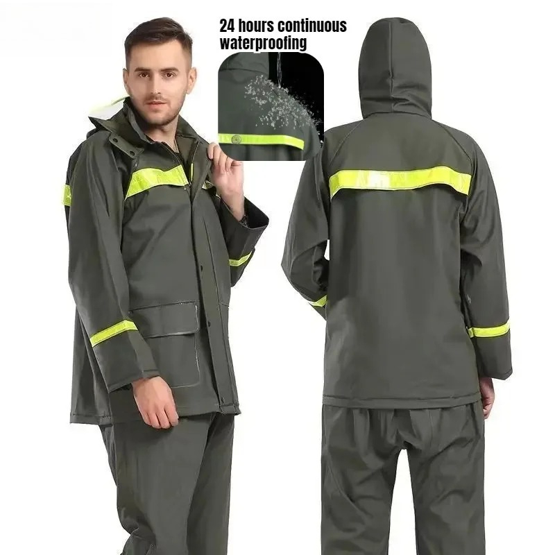 Riding Raincoat and Rain Pants - Fishing Rain Suit 评论和价格